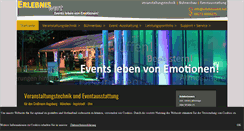 Desktop Screenshot of erlebniswert.net